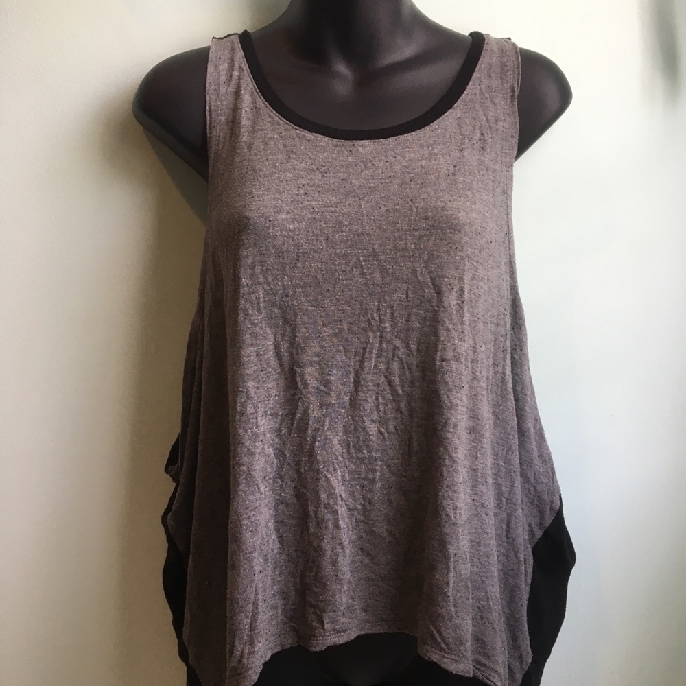 Express Colorblock High-Low Tank